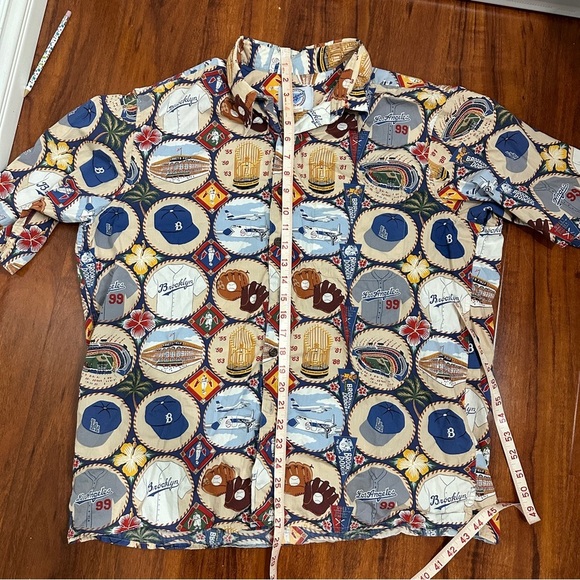 Reyn Spooner Dodgers Vintage Shirt Size Large - Picture 8 of 8